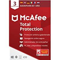 McAfee Total protection 3 dispositivo